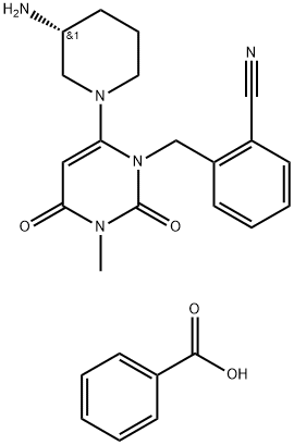 Alogliptin benzoate