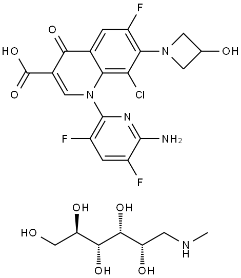 Delafloxacin meglumine