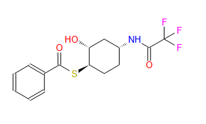 {(1R,2R,4R)-4-[(tert-butoxycarbonyl)-amino]-2-h ydroxy-cyclohexyl} benzene-carbothioate