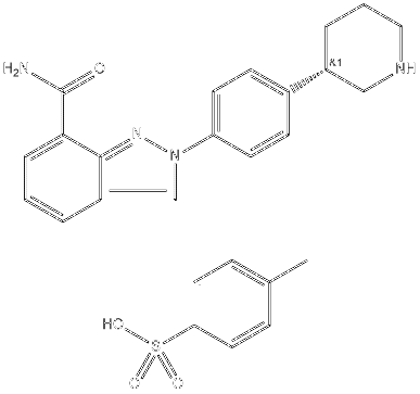 Niraparib Tosylate Monohydrate