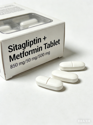 Sitagliptin+ Metformin-Tablet 850 mg/50 mg/500mg